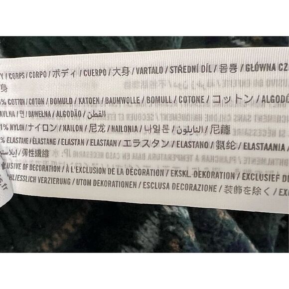 Abercrombie & Fitch Fair Isle Green Soft A&F Crew Sweater SMALL Nordic Alpine - Picture 8 of 10